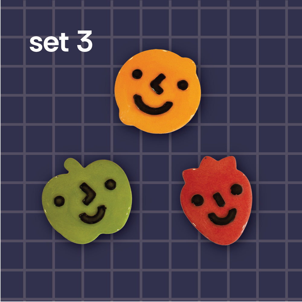 Cute Froots Magnet Set – Set of 3 Magnets